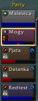 Quieter party UI screenshot